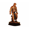 Dog Trainer - Copper 5.5" W x 9" H